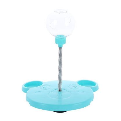 Pet Feeder Cat Toy Pets Leaking Food