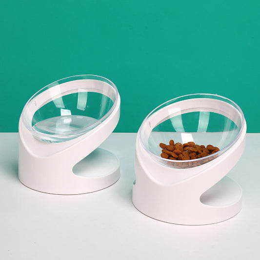 Cat Bowl Pet Diagonal Mouth To Protect Cervical Vertebra
