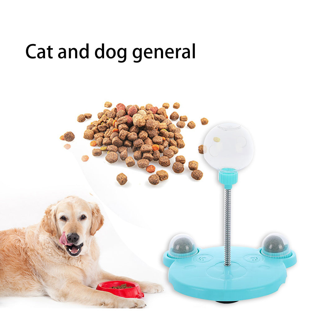 Pet Feeder Cat Toy Pets Leaking Food