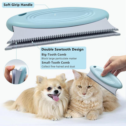 3 Pack Pet Hair Remover Lint Remover Portable Dog Cat Hair Remover