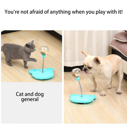 Pet Feeder Cat Toy Pets Leaking Food