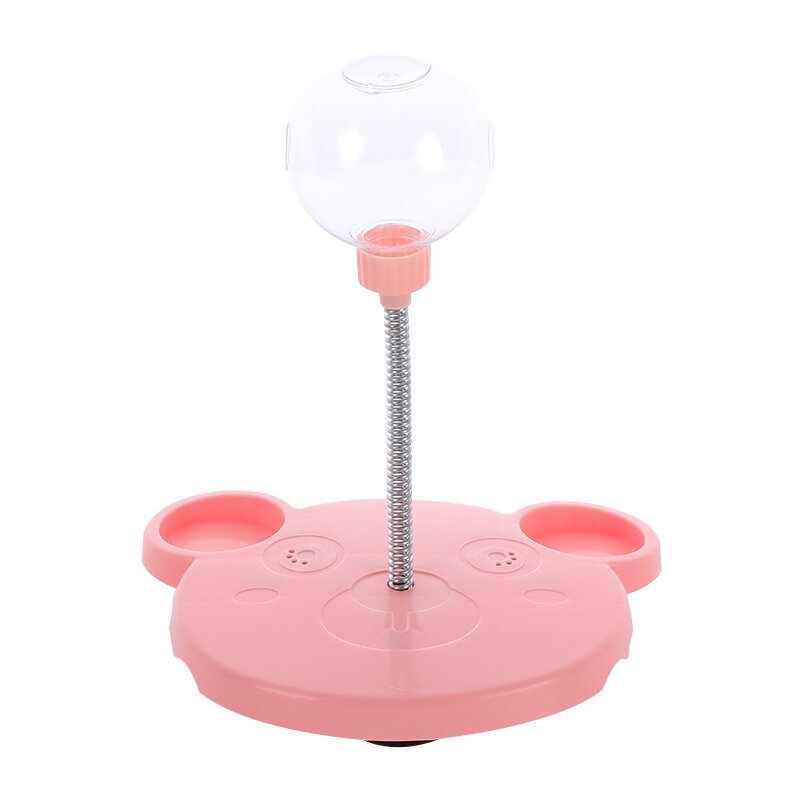 Pet Feeder Cat Toy Pets Leaking Food